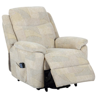 Oakley Riser Recliner Dual Motor Fabric Recliner, Oakley Recliner