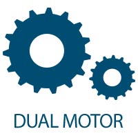 dual motor recliners