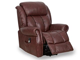 Wellington Leather Riser Recliner